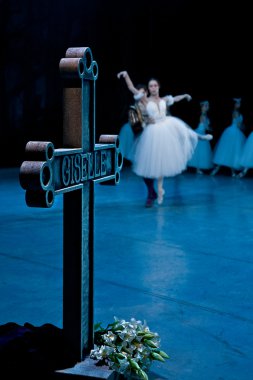 Ballet Giselle in Prague State Opera clipart