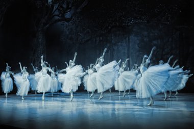 Ballet Giselle in Prague State Opera clipart