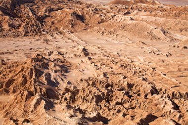 Valle de la luna (moon valley), Şili