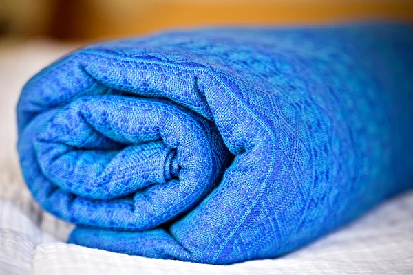 Gerold blue baby sling — Stockfoto