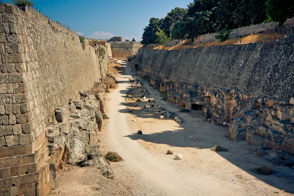 hendek grand master's Sarayı - Rodos Adası