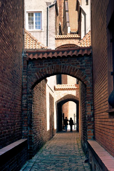 Church Path - Arched passage — Stock Photo, Image