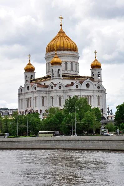 A Catedral de Cristo Salvador. Moscou, Rússia — Fotografia de Stock