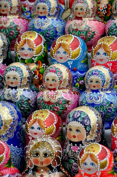 Russian national souvenir - a Matryoshka — Stock Photo, Image