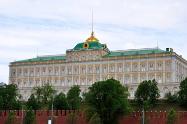 The Grand Kremlin Palace, the residence of the President of Russia clipart