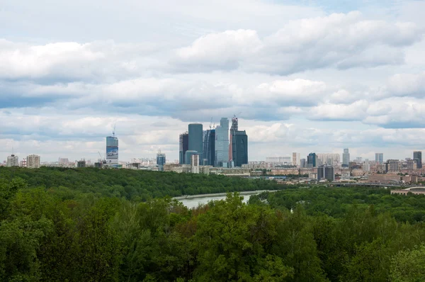 stock image Panorama of Moscow, Russia