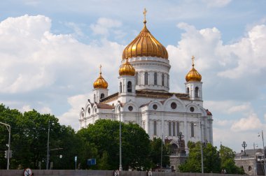 Kurtarıcı İsa Katedrali. Moscow, Rusya Federasyonu