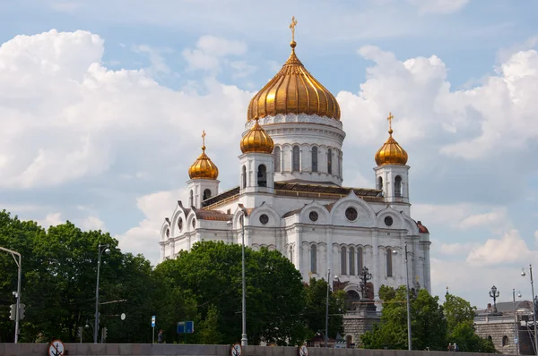 La Cattedrale di Cristo Salvatore. Mosca, Russia — Foto Stock