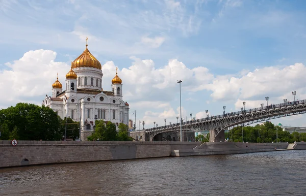 La Catedral de Cristo Salvador. Moscú, Rusia — Foto de Stock
