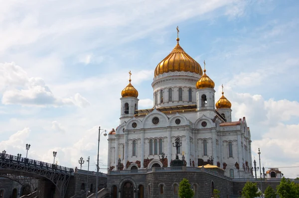 La Catedral de Cristo Salvador. Moscú, Rusia — Foto de Stock