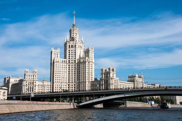 Casa de Stalin em Moscou, Rússia, marco — Fotografia de Stock