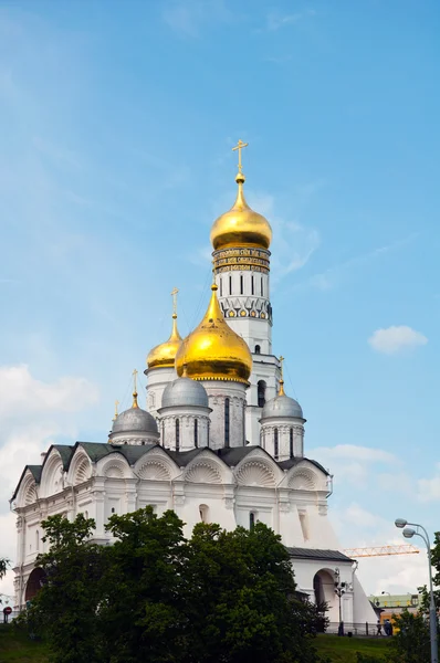 Kirchen des Moskauer Kreml in Moskau, Russland — Stockfoto