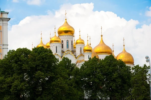 stock image Churches of the Moscow Kremlin in Moscow, Russia