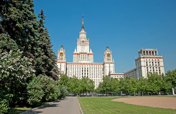 Moskova Devlet Üniversitesi, Moskova — Stok fotoğraf