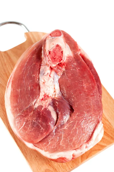 stock image Pork meat on cutting board