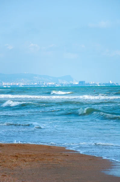 Seascape with a view to Anapa — Zdjęcie stockowe