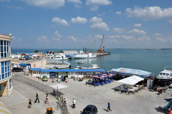 The seaport in the city of Anapa, Russia — Stock Photo, Image