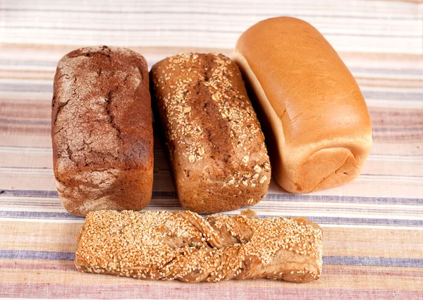 A gama de produtos de padaria — Fotografia de Stock