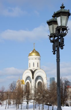 Kilise aziz George'un poklonnaya Hill, Moskova, Rusya