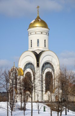 Kilise aziz George'un poklonnaya Hill, Moskova, Rusya