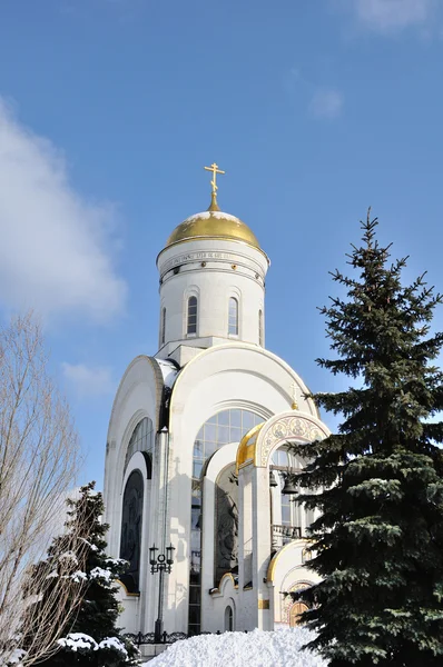 Church of St. George on Poklonnaya Hill in Moscow, Russia — Stock Photo, Image