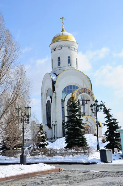 Igreja de São Jorge em Poklonnaya Hill em Moscou, Rússia — Fotografia de Stock