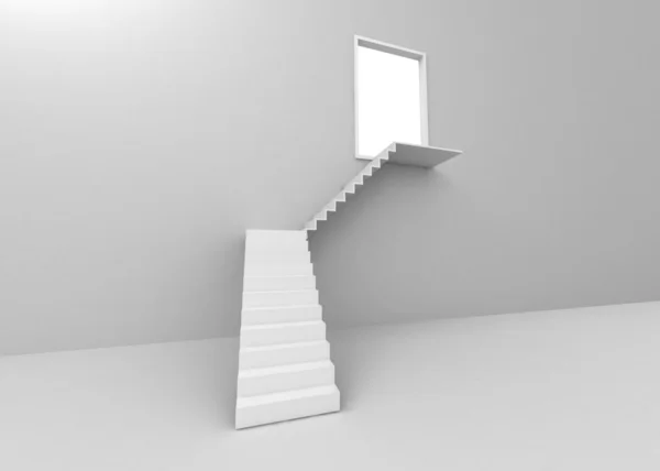 Escalera que conduce a la luz — Foto de Stock