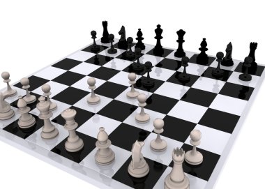 Chess concept clipart