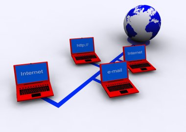 İnternet iş kavramı