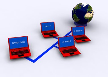 İnternet iş kavramı