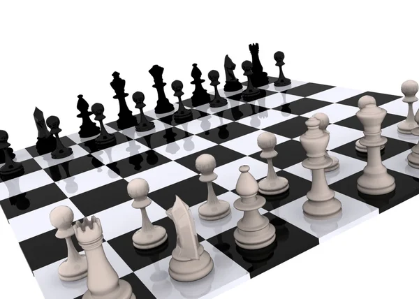 Концепция шахмат — стоковое фото