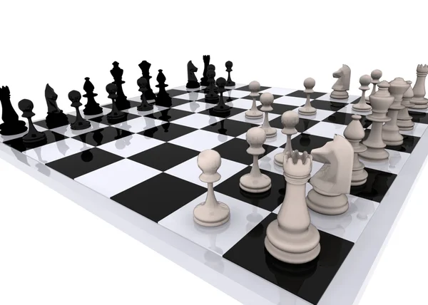 Концепция шахмат — стоковое фото