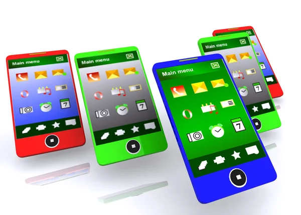 Smartphone concept — Stock Photo, Image