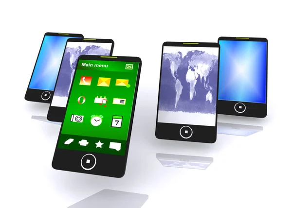 Smartphone concept — Stock Photo, Image