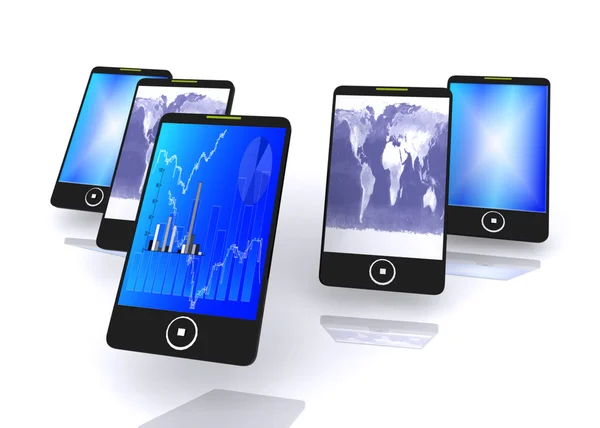Smartphone-Konzept — Stockfoto