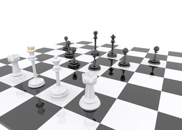 Koncepcja szachy — Zdjęcie stockowe