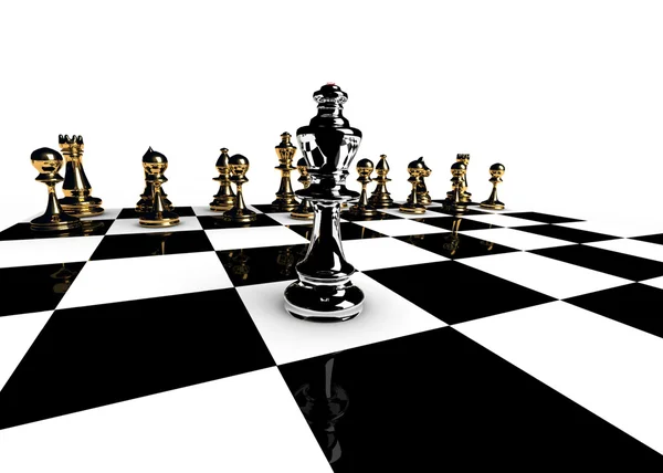 チェスの概念 — ストック写真