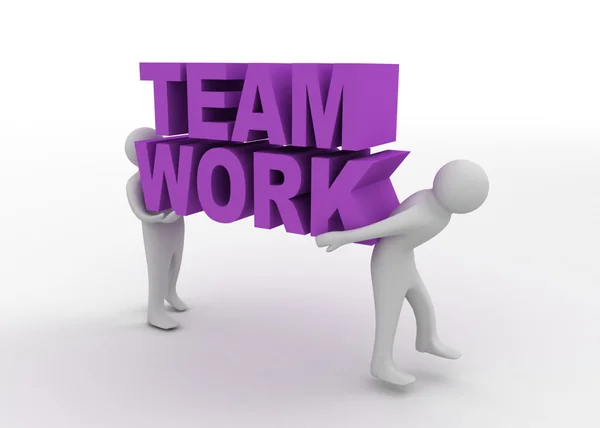 Teamwerk concept — Stockfoto
