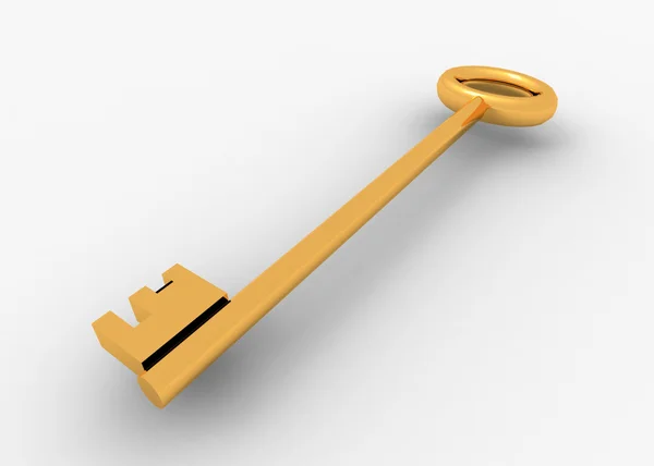 Zlatý klíč — Stock fotografie