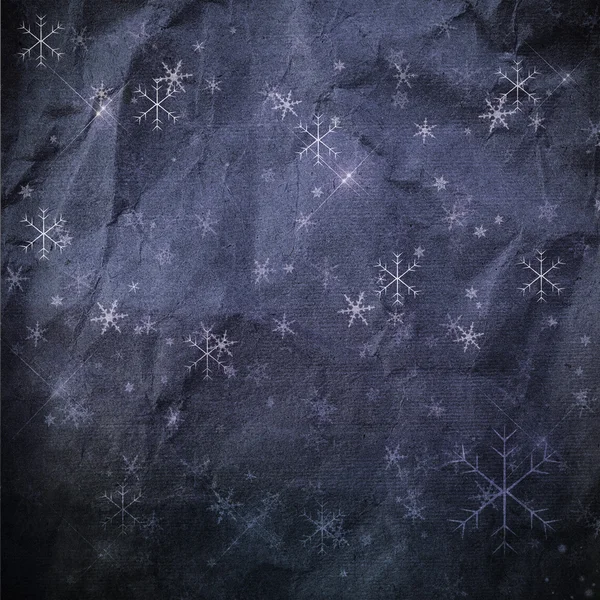 Grunge snowflakes . — Stock Photo, Image