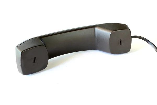 Teléfono vintage aislado sobre un fondo blanco . Imagen de stock