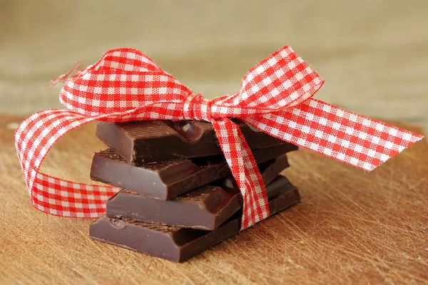 Choklad bitar Royaltyfria Stockfoton
