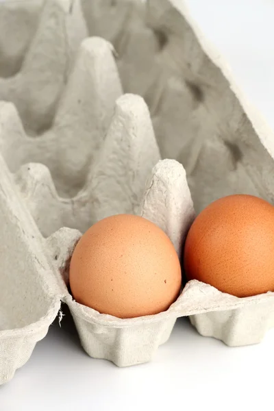 stock image A eggs in the box