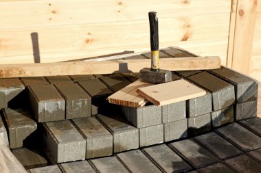 Paving block clipart