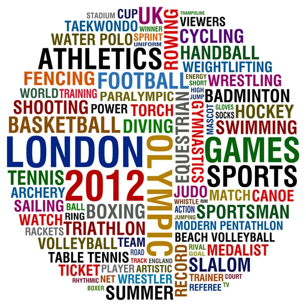 London 2012 olympic games — Stock Photo, Image