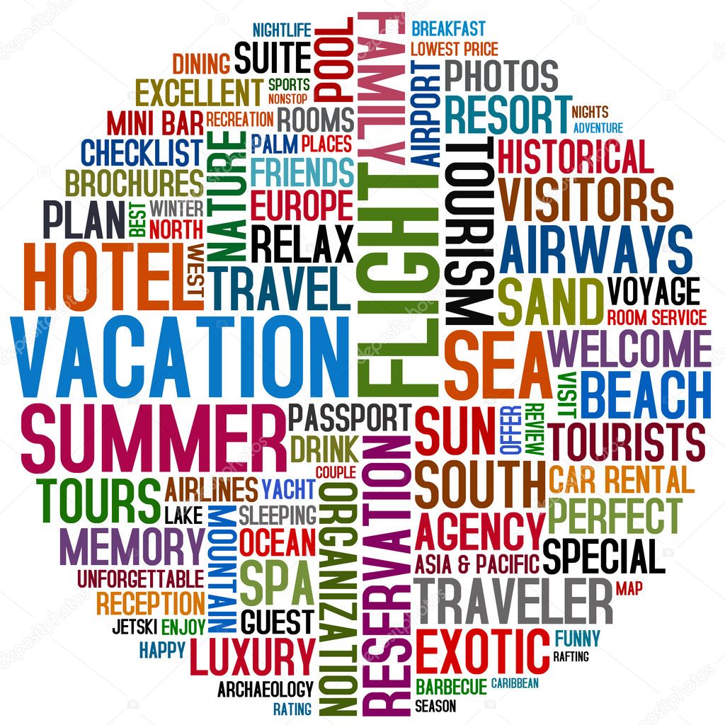 Vacation words
