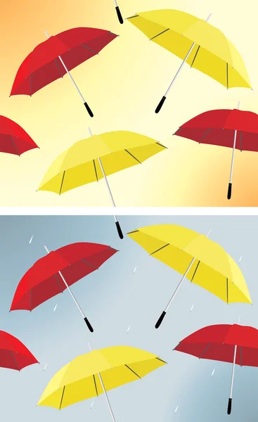 Umbrella background — Stock Vector