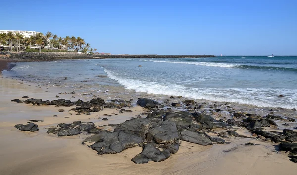 Lanzarote's beach — Stock Photo, Image