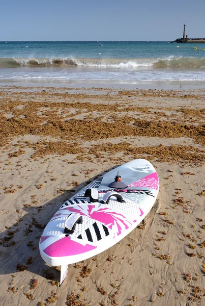 stock image Surfboard on the beach