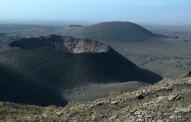 Timanfaya crater clipart